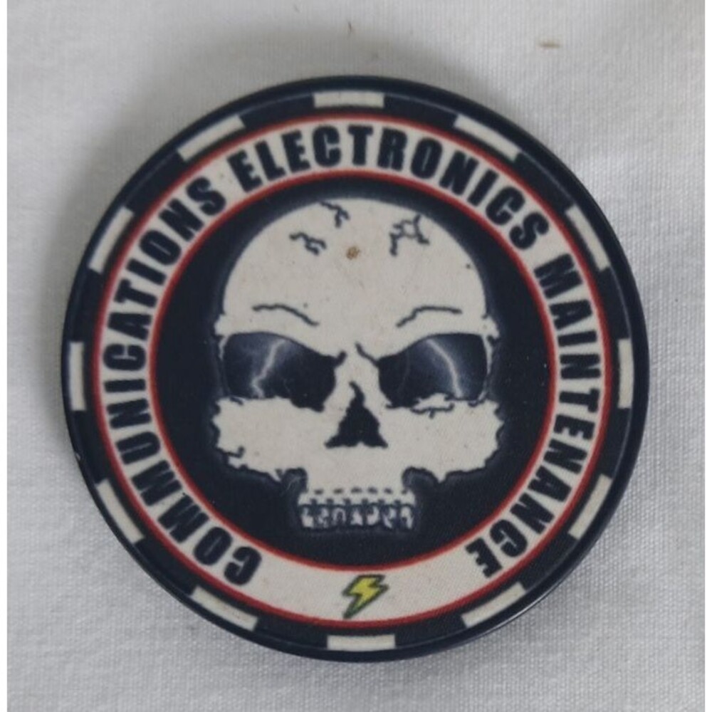 Camp Leatherneck ISAF 2010 Afghanistan Maintenance Communications Challenge Coin